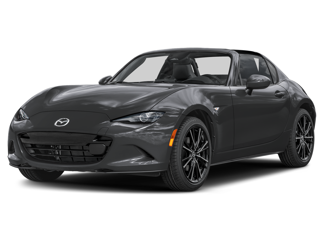 2026 Mazda Mazda MX-5 Miata RF Grand Touring in Machine Gray Metallic — front three-quarter view