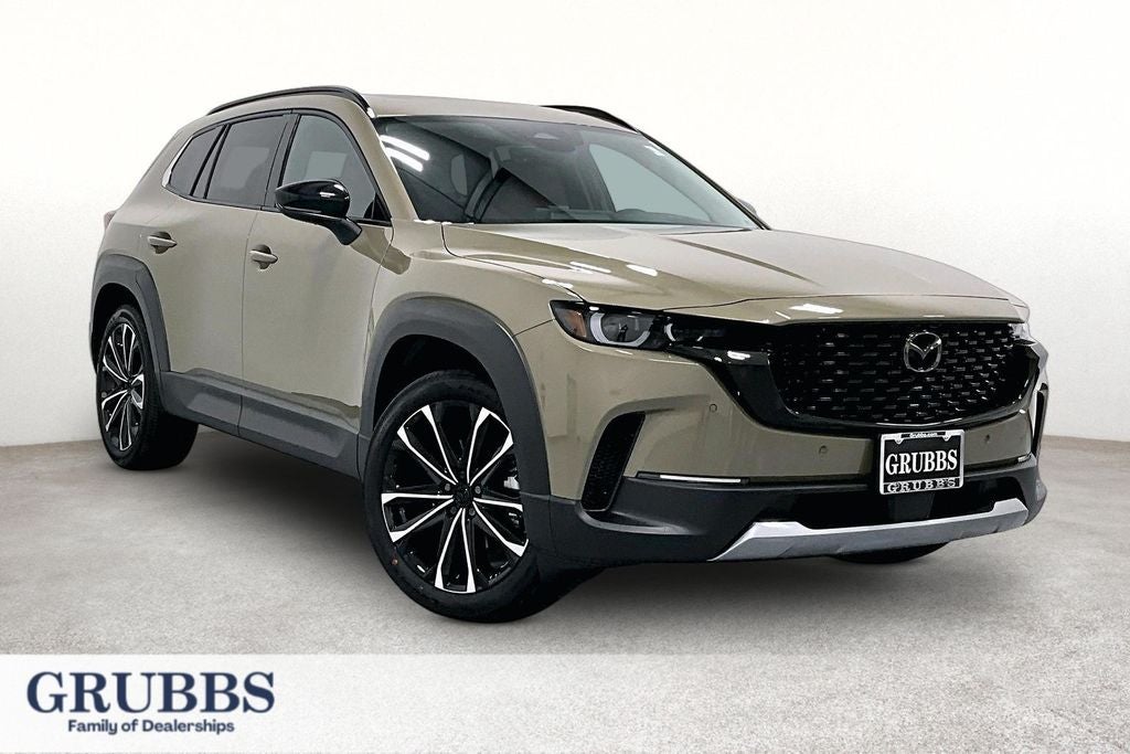 2026 Mazda Mazda CX-50 2.5 Turbo in Zircon Sand Metallic — front three-quarter view